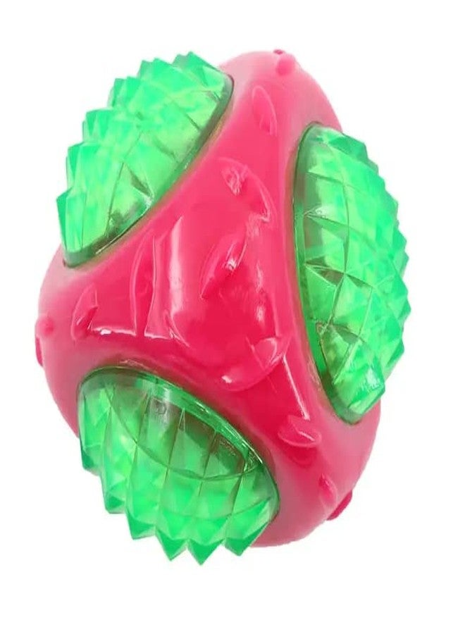 Pups&Pets كرة عائمة للكلاب من Pups&Pets، غير سامة، مناسبة لتسنين الكلاب وتدريبها، مزودة بإضاءة LED وصوت، لعبة مضغ للكلاب والقطط (قد يختلف اللون). - Image 3